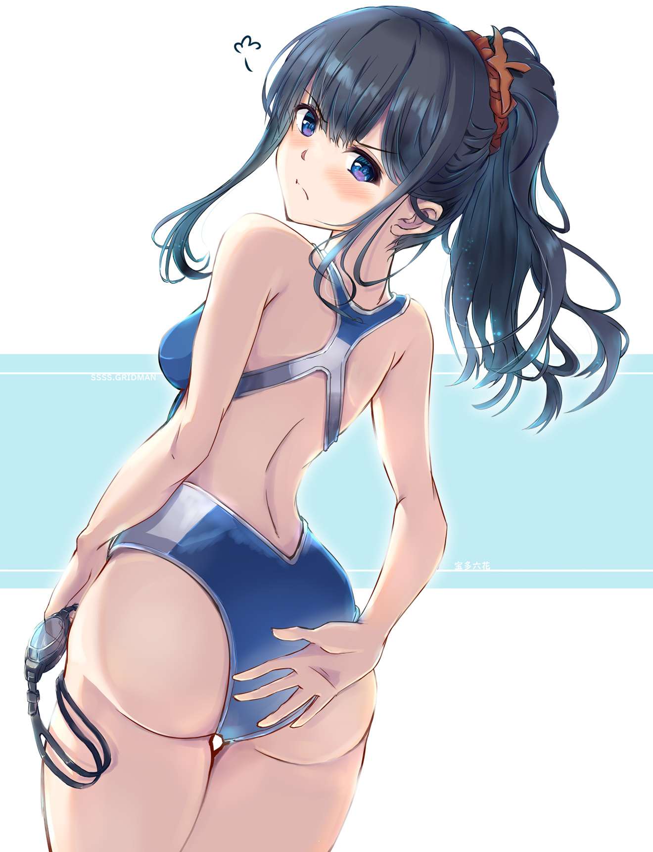 Swimsuit Rikka Backside [SSSS Gridman]