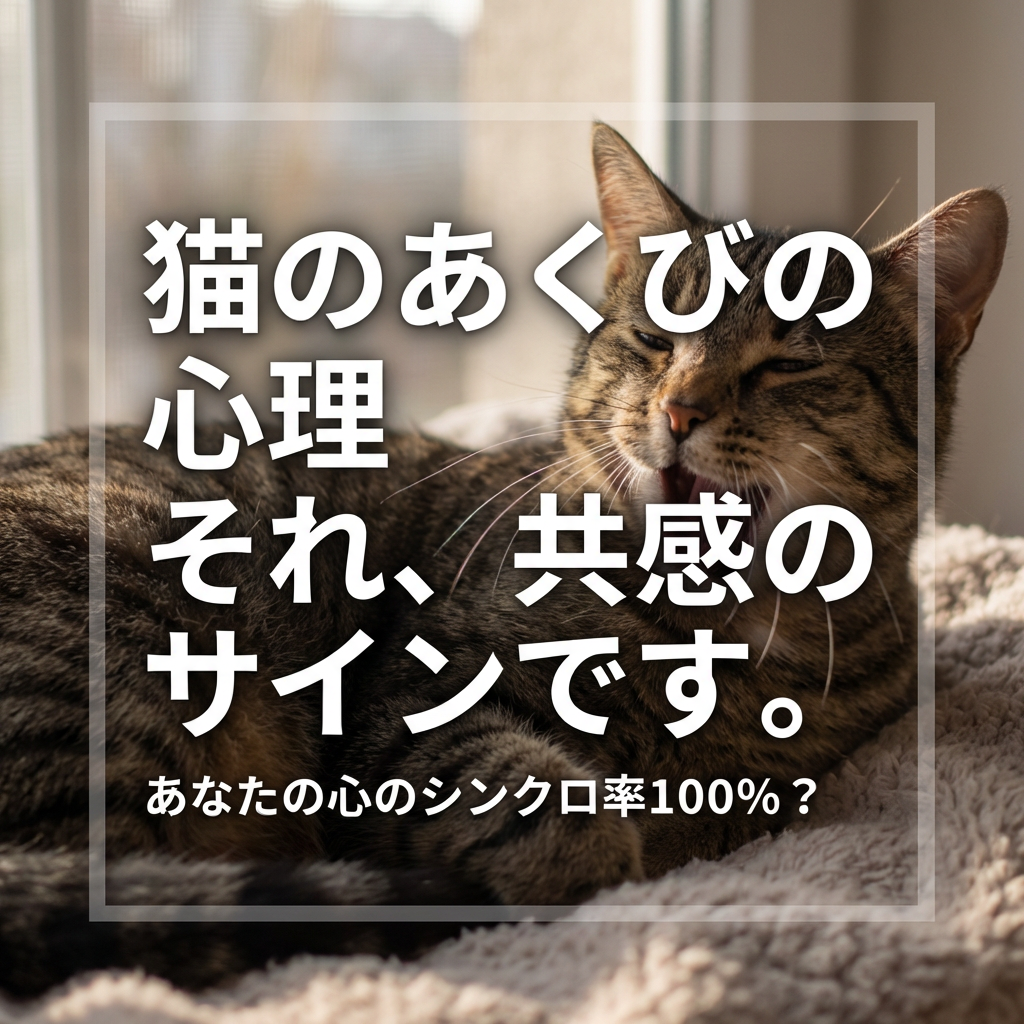 猫のあくびが伝染する理由とその愛情表現 – MOFUCAT