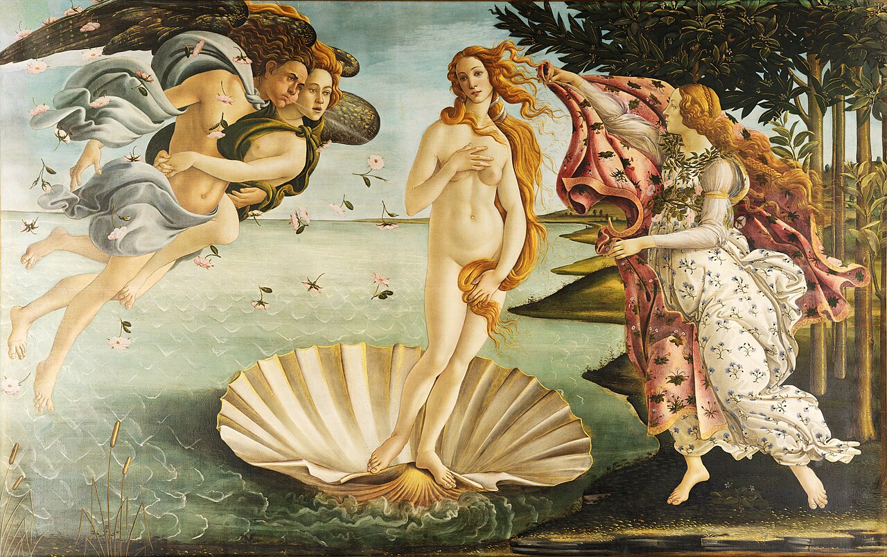 The Birth Of Venus by Botticeli