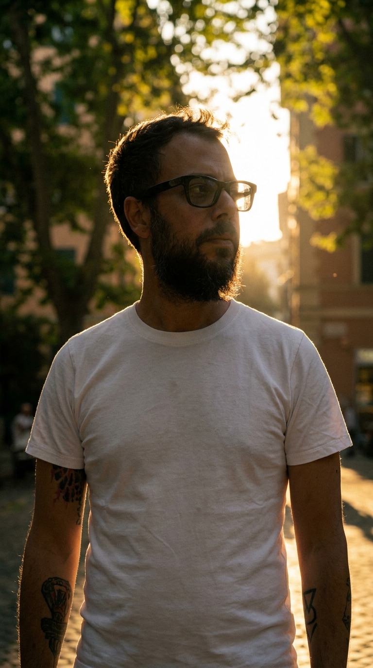 Golden Hour · Backlit Silhouette editorial example