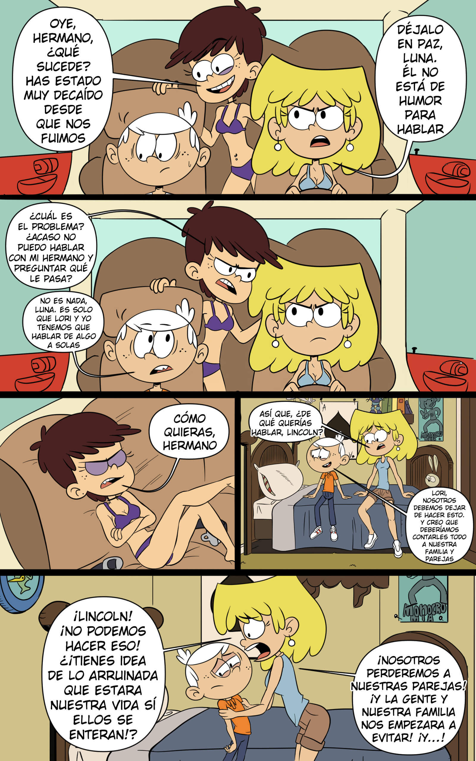 Loudcest – Monocromia (The Loud House) 15