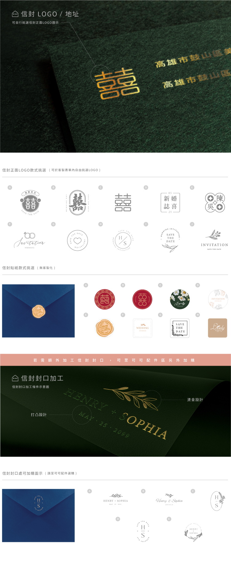 婚卡喜帖 - 幸福蔚藍 商品圖9
