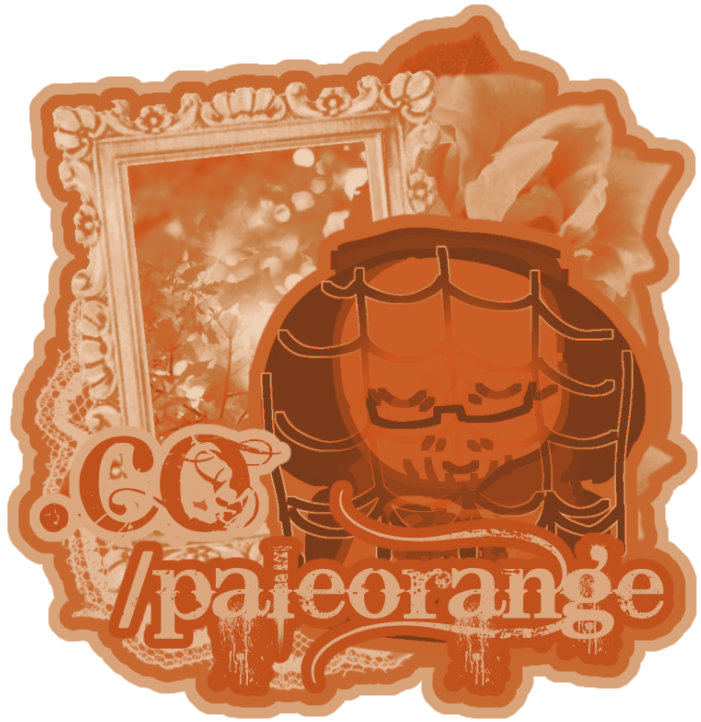 .co / paleorange. Art by me