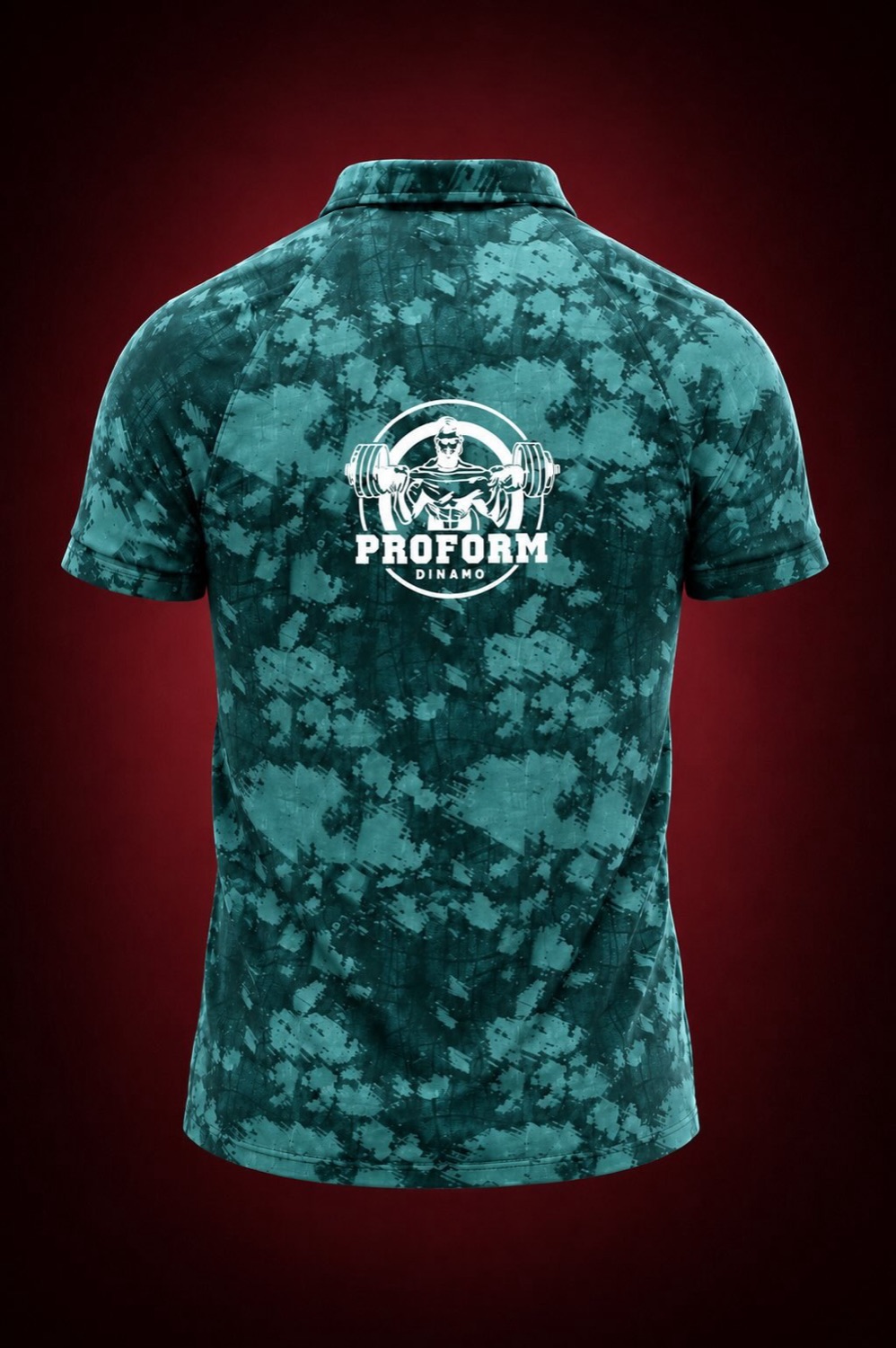 Camo Polo back