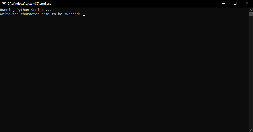 Character Swapper example