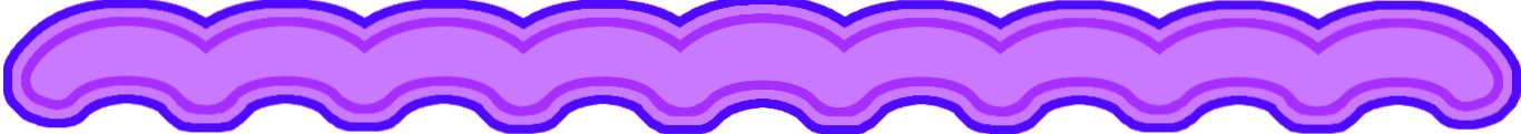 purple doodly divider