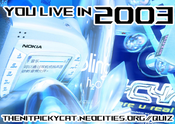 You Live in 2003