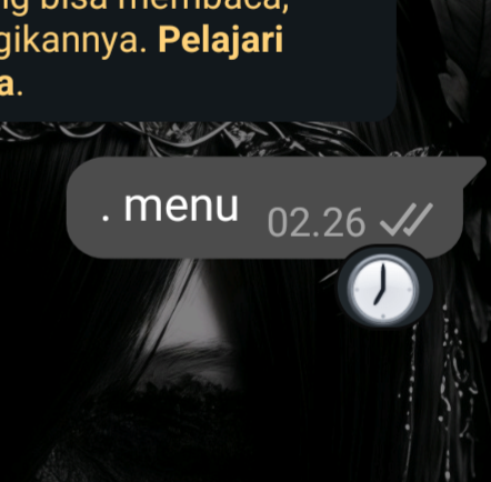 Step 2 - Cara akses fitur bot