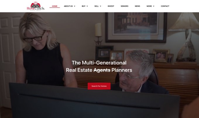 HomeCoach Realty Group Website