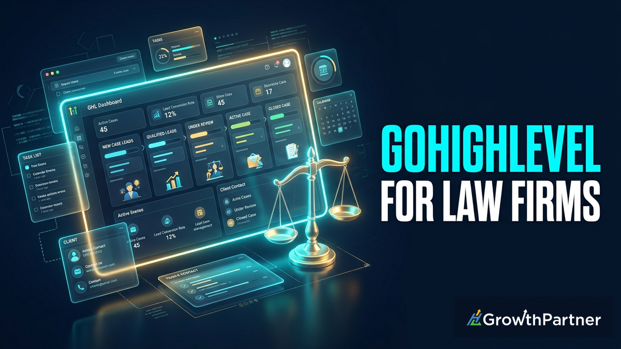 GoHighLevel for Lawyers & Law Firms: The Client Intake Snapshot Build (2026) — HL Growth Partner, Dr Priya Jaganathan