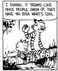 calvin on cool things