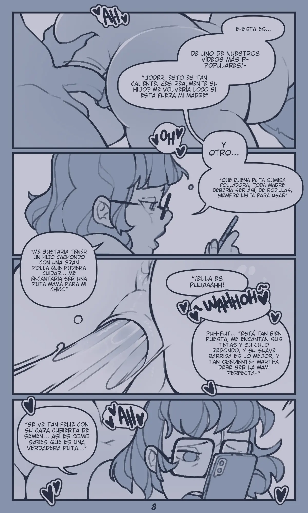Son Find His Mom Online: Parte 2 [Not Enough Milk] 9