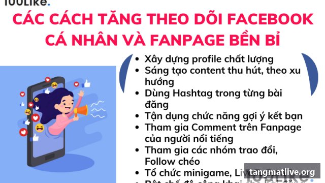 Dịch vụ tăng follow Facebook tại Tangmatlive.org