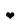 Pixel of a black heart oscillating