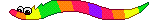 rainbow worm
