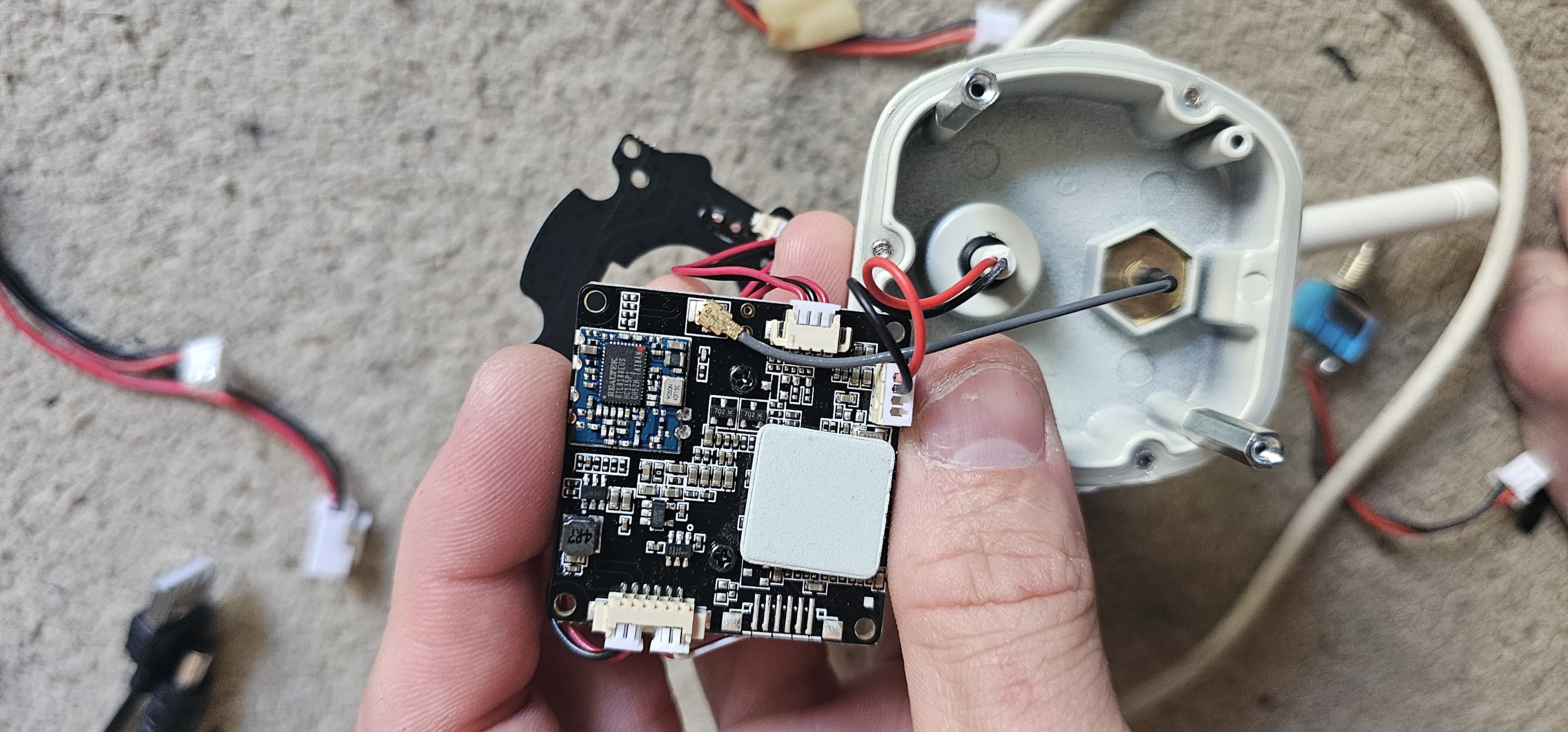 Zmodo ZH-CJBGC reset button location