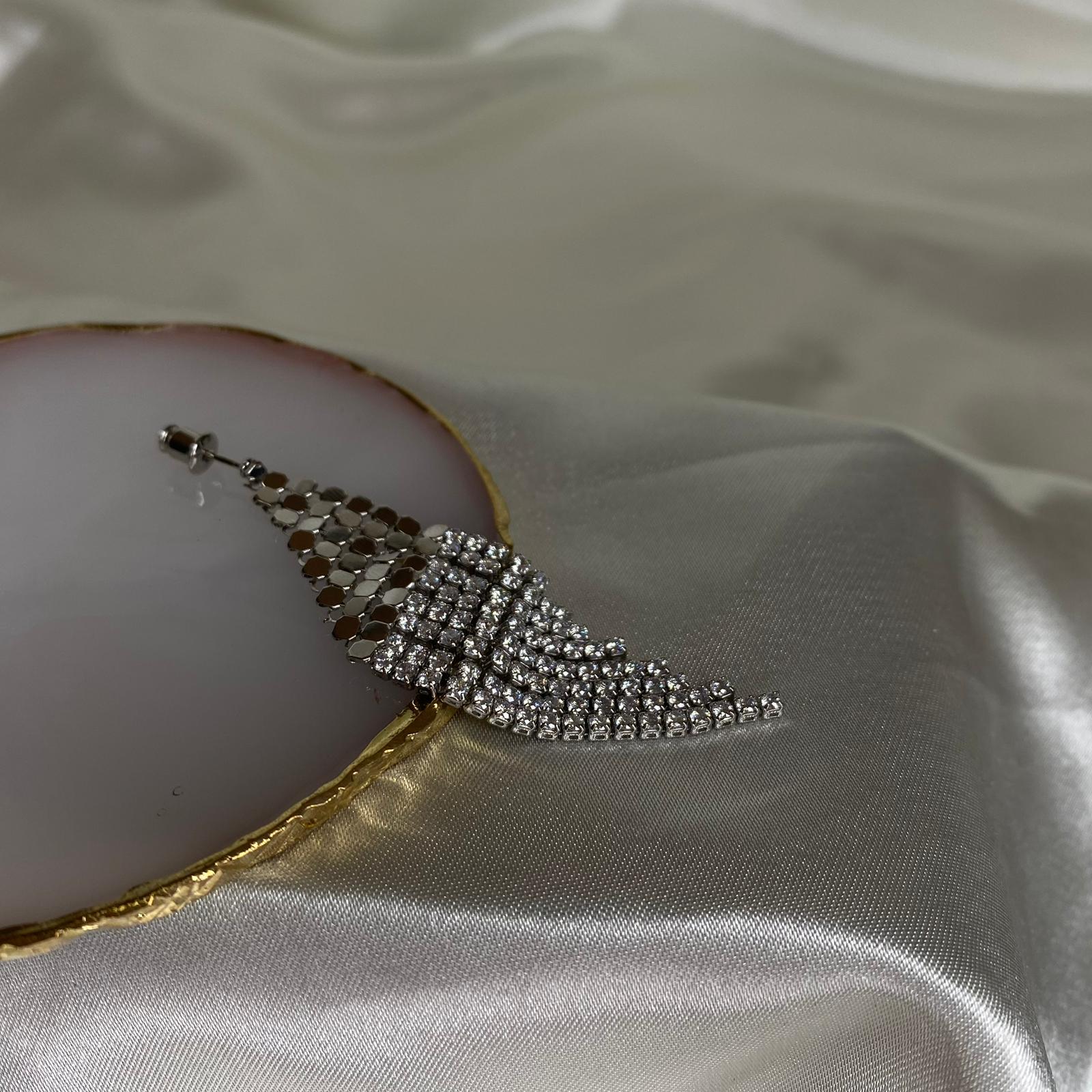 S. Steel Party Curtain Set