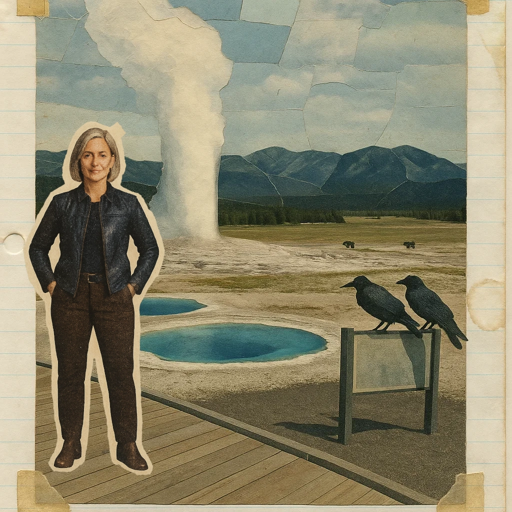 Yellowstone - Geyser Hill - Old Faithful Viewpoint