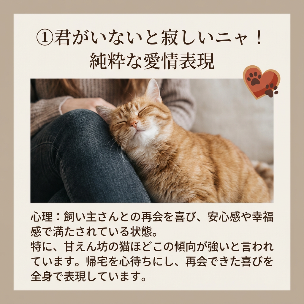 猫が玄関でお出迎えする理由とは?心温まる瞬間の真実 - Image 5