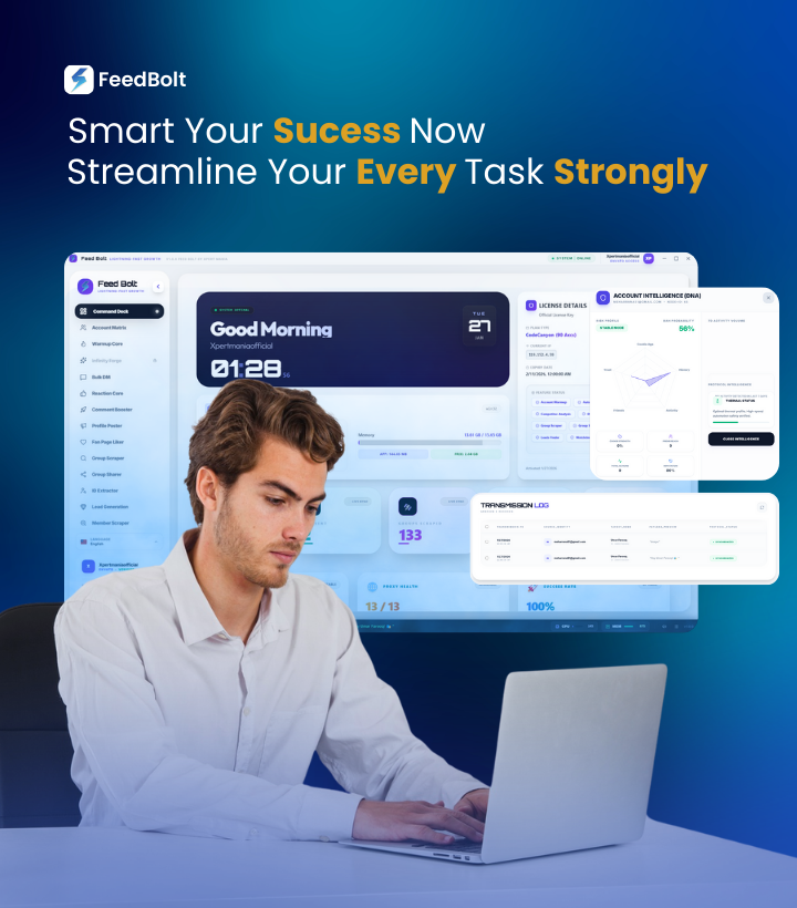 Fredinky Suite - Facebook Automation Tool | Bulk Messaging, Lead Scraper, Group Marketing