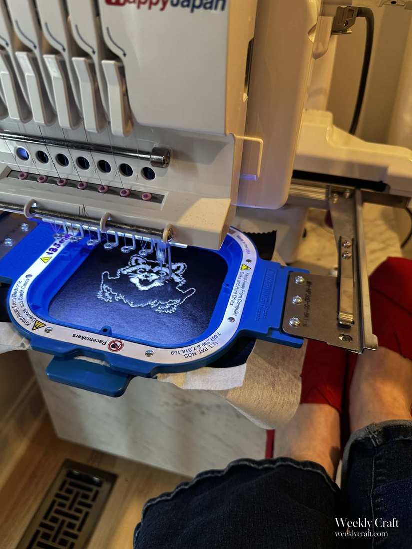 Stay Trashy embroidery