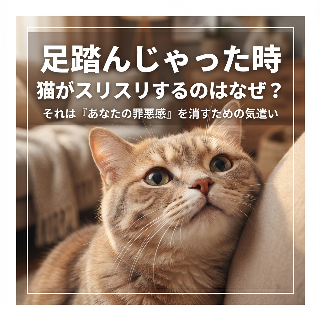 猫が足を踏まれた後にスリスリする理由とは? - Image 1