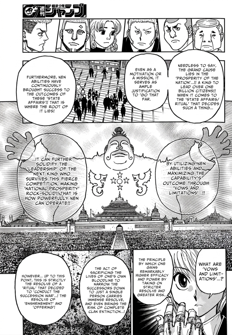 Hunter x Hunter Chapter 411 - Page 14