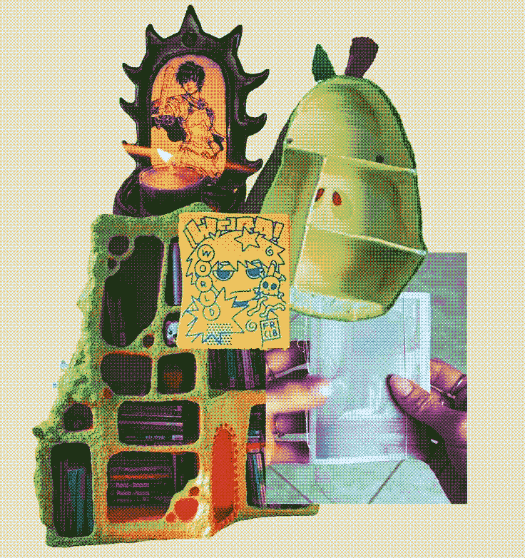 Image of a pinterest collage showcasing my evil plans