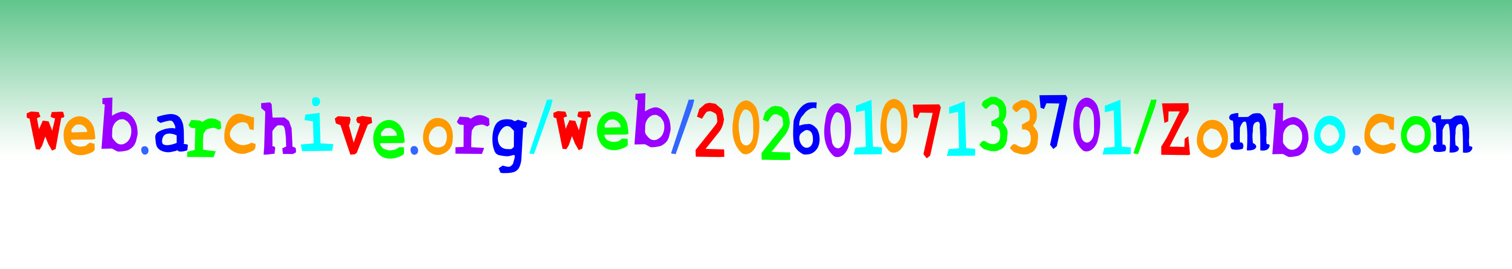 https://web.archive.org/web/20260107133701/Zombo.com
