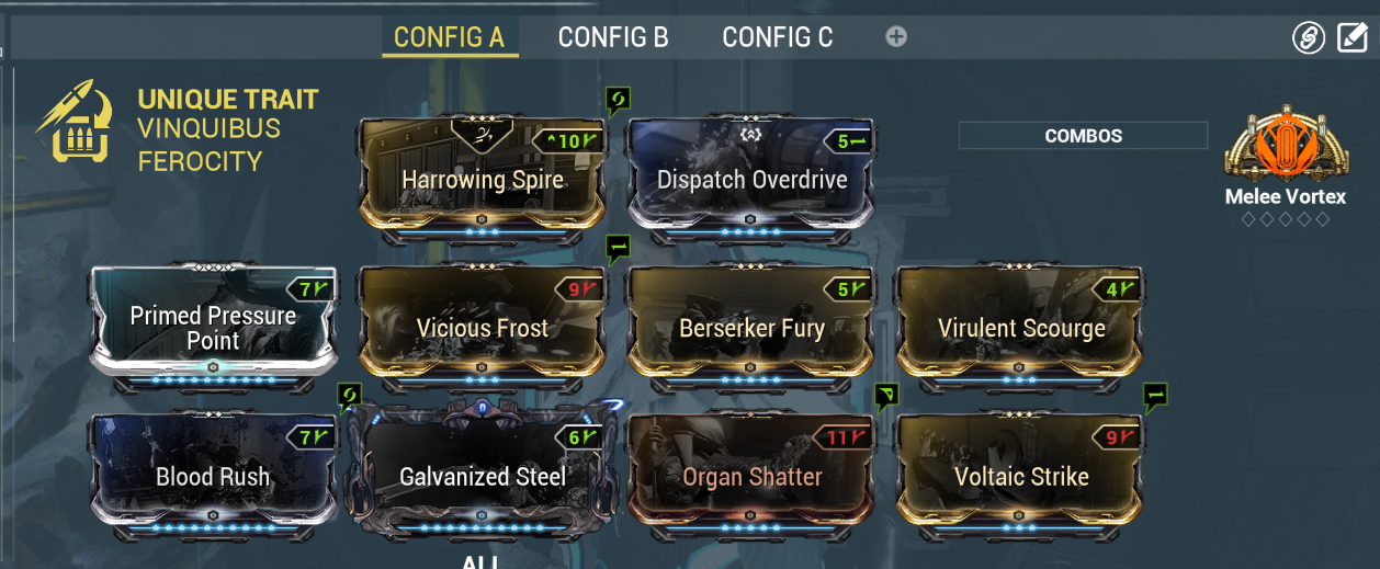 7 Forma Vinquibus Build by Lat - Vinquibus General Use Crit Headshot ...