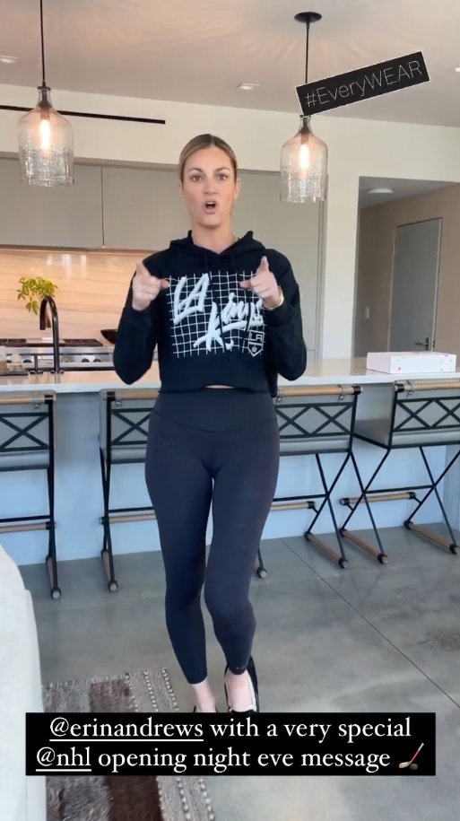 Very Sexy Erin Andrews Cameltoe and Thigh Gap Video
