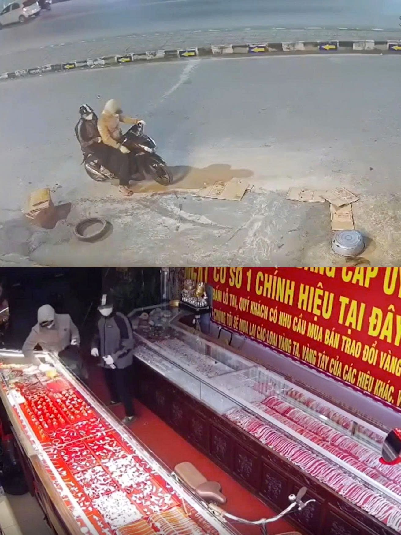 Cướp tiệm vàng Ninh Bình