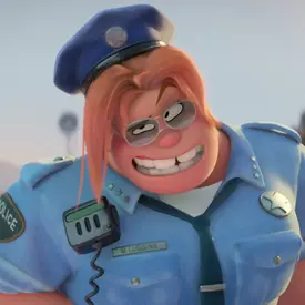 I've just realized that I've devoted my entire adult life to putting you in jail. You are my purpose. Without you, who am I? Ah, just kiddin'. This is the best moment of my life!