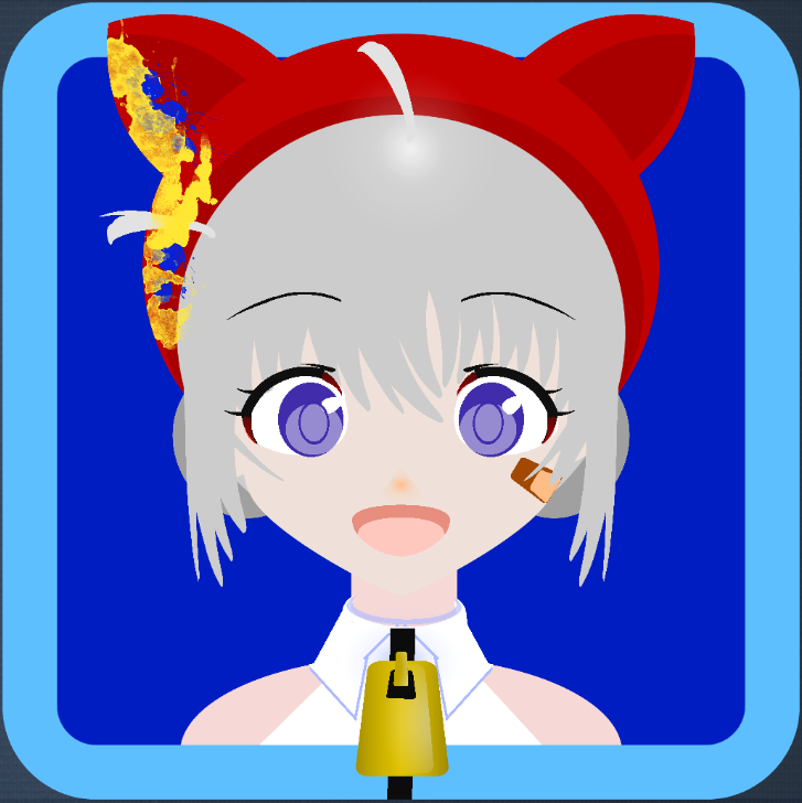 VTuber Aogiri High School Oshiro Mashiro by @ya910be