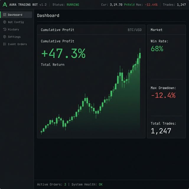 Результаты торгового бота