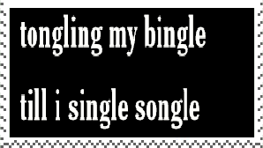 tongling my bingle till i single songle