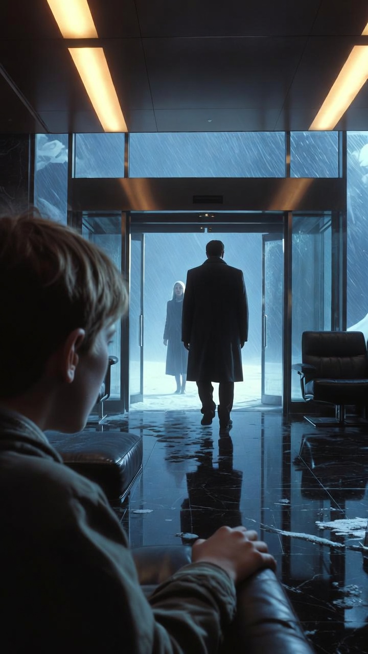 Inside the Private Airport Terminal, Victor Turned Toward the Entrance — What the Boy Recognized Behind the Glass Shattered Every Answer in the Room