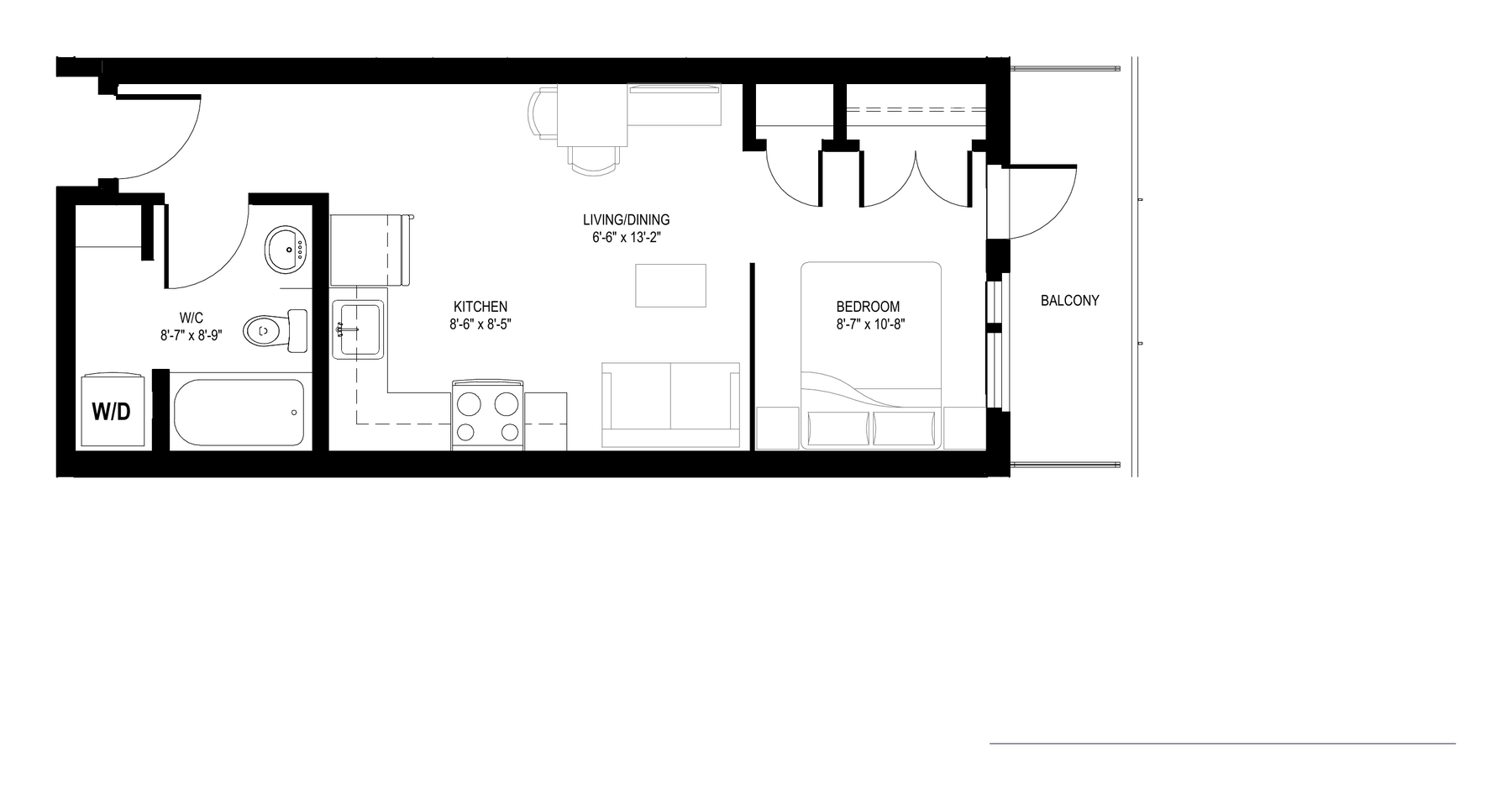 Suite D floor plan