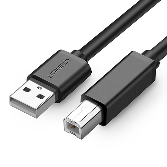 Cáp usb 2.0 to máy in chính hãng Ugreen dài 5m 10329