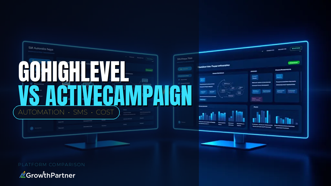 GoHighLevel vs ActiveCampaign: Marketing Automation, SMS and Cost Compared (2026) — HL Growth Partner, Dr Priya Jaganathan