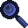A pixel of a magnifying glass