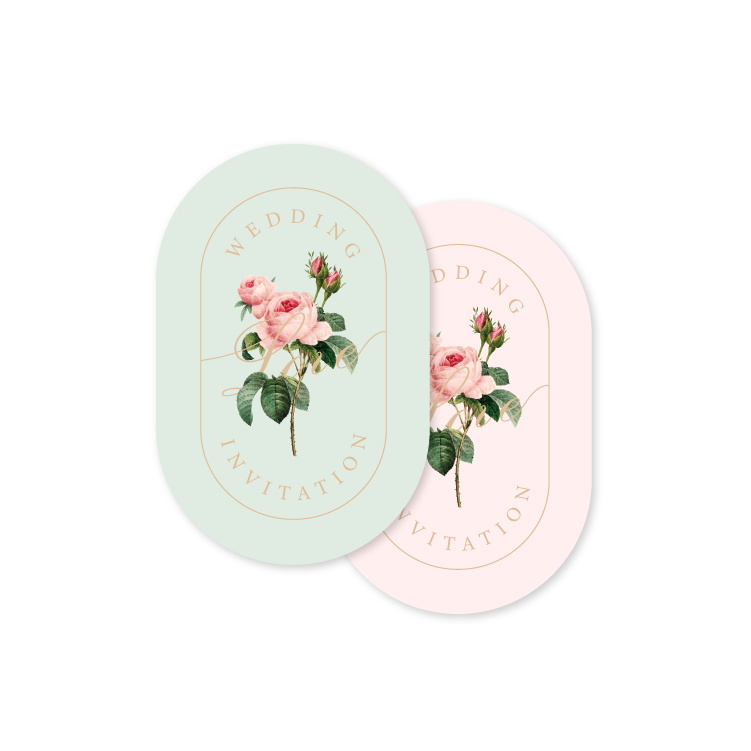 婚卡喜帖 - 薔薇花語 商品圖1
