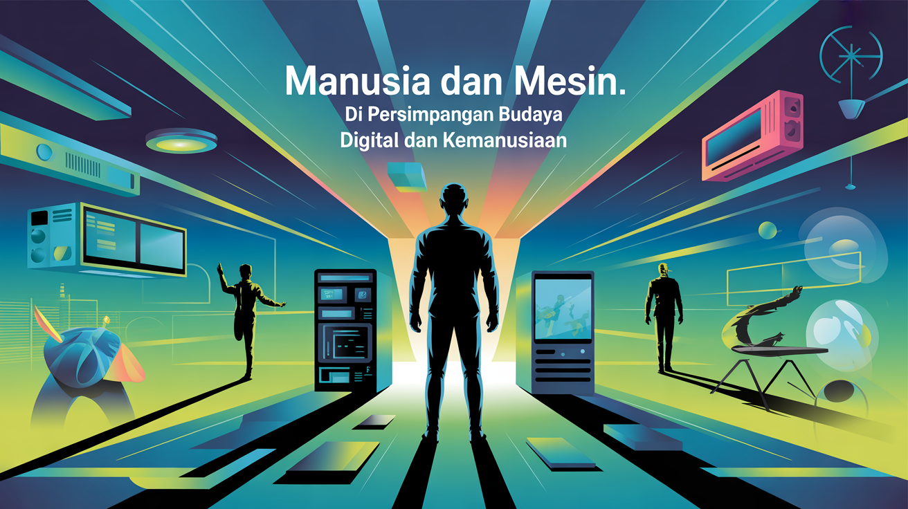 Manusia dan Mesin: Di Persimpangan Budaya Digital dan Kemanusiaan