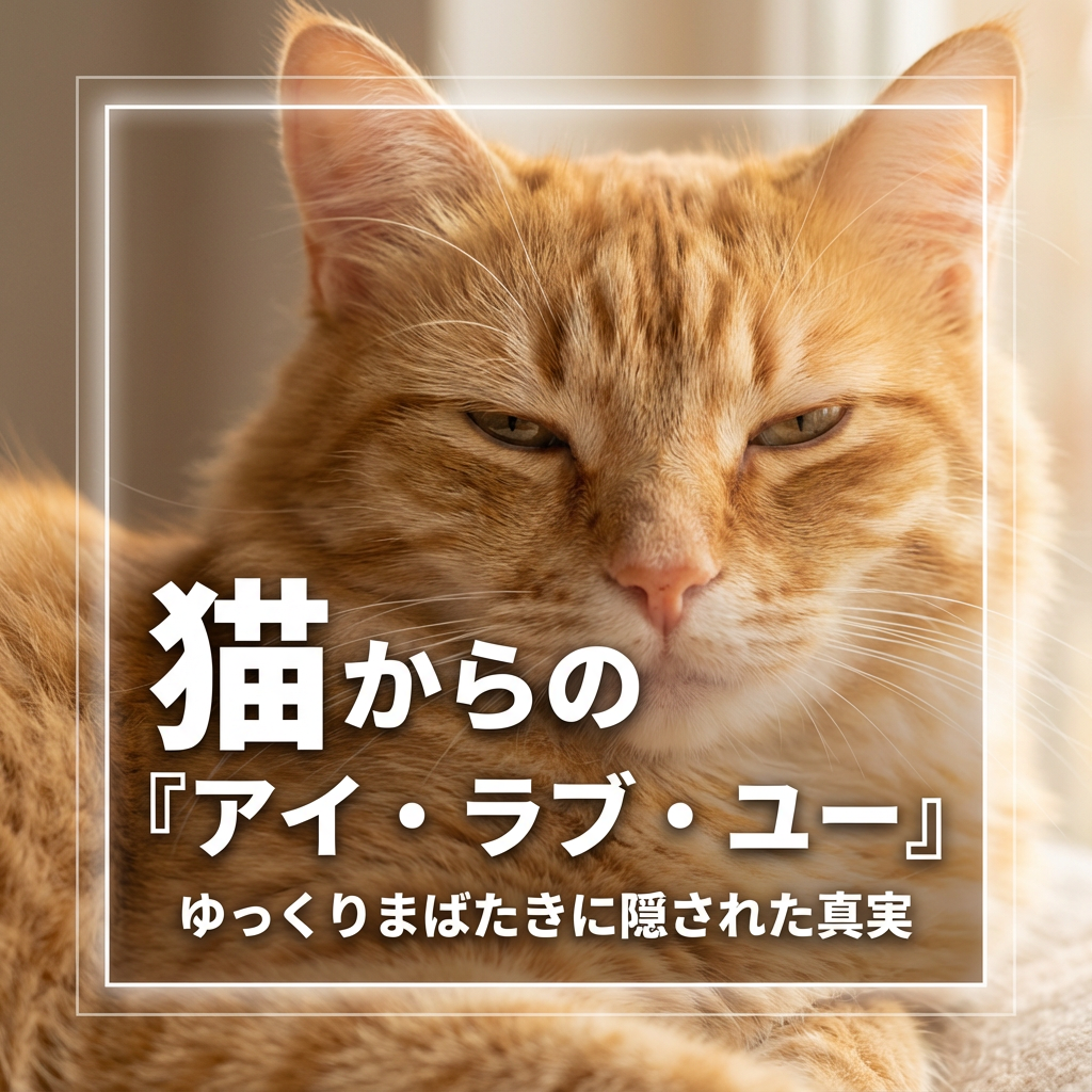 猫のゆっくり瞬きは愛のサイン？その深い意味とは – MOFUCAT