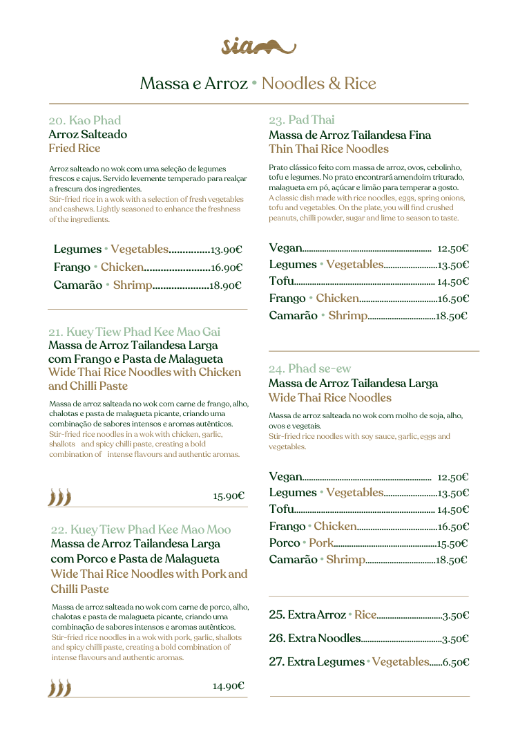Menu Siam Thai — Página 6