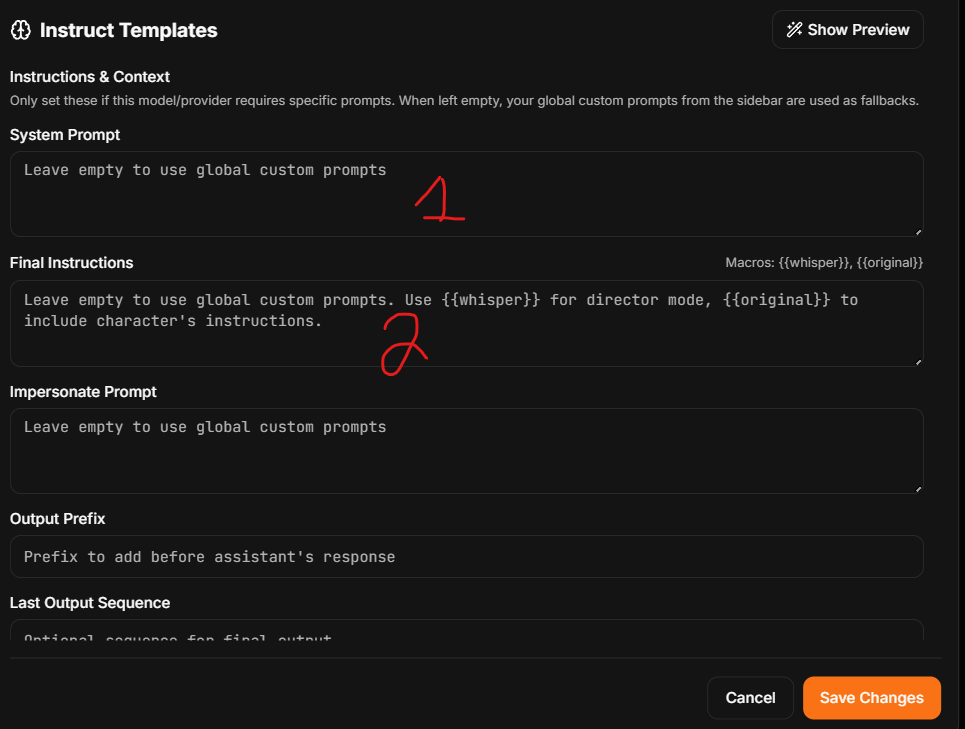 InstructTemplates