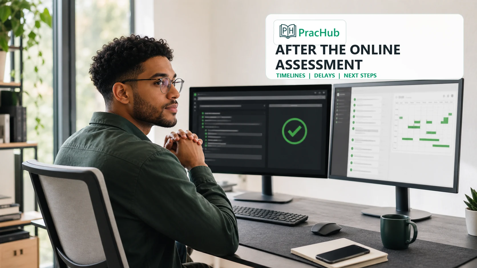 How long companies respond after an online assessment