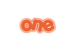 one