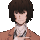 osamu dazai pixel - made by @follow-lancemustdie on tumblr