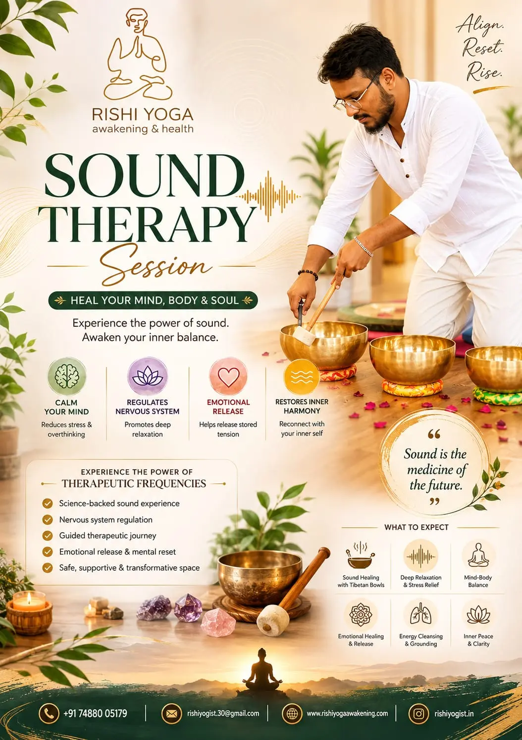 Stillness in sound healing